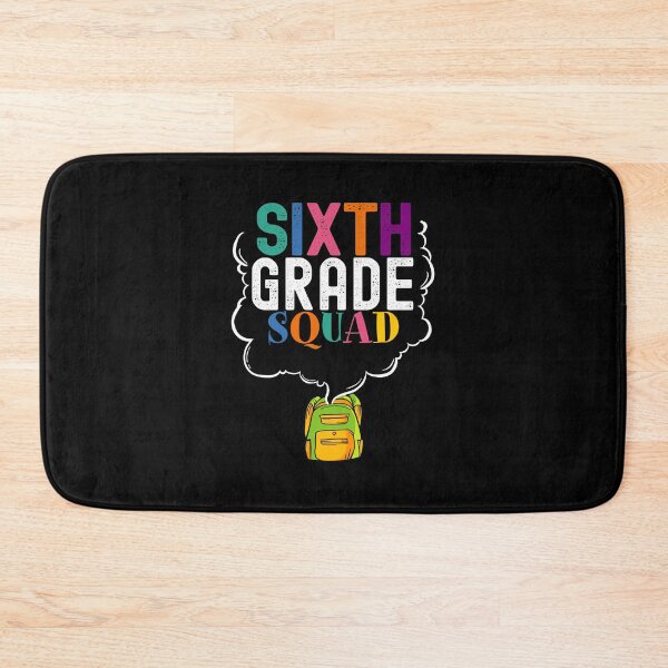 Item preview, 6th Grade Squad design Sixth Grade Back To School Tee designed and sold by woodsgoodsco.