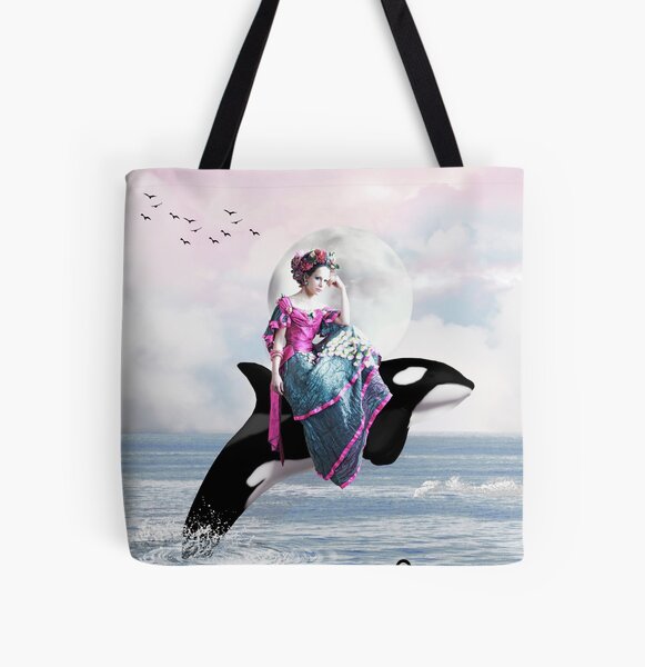 Hitching A Ride All Over Print Tote Bag