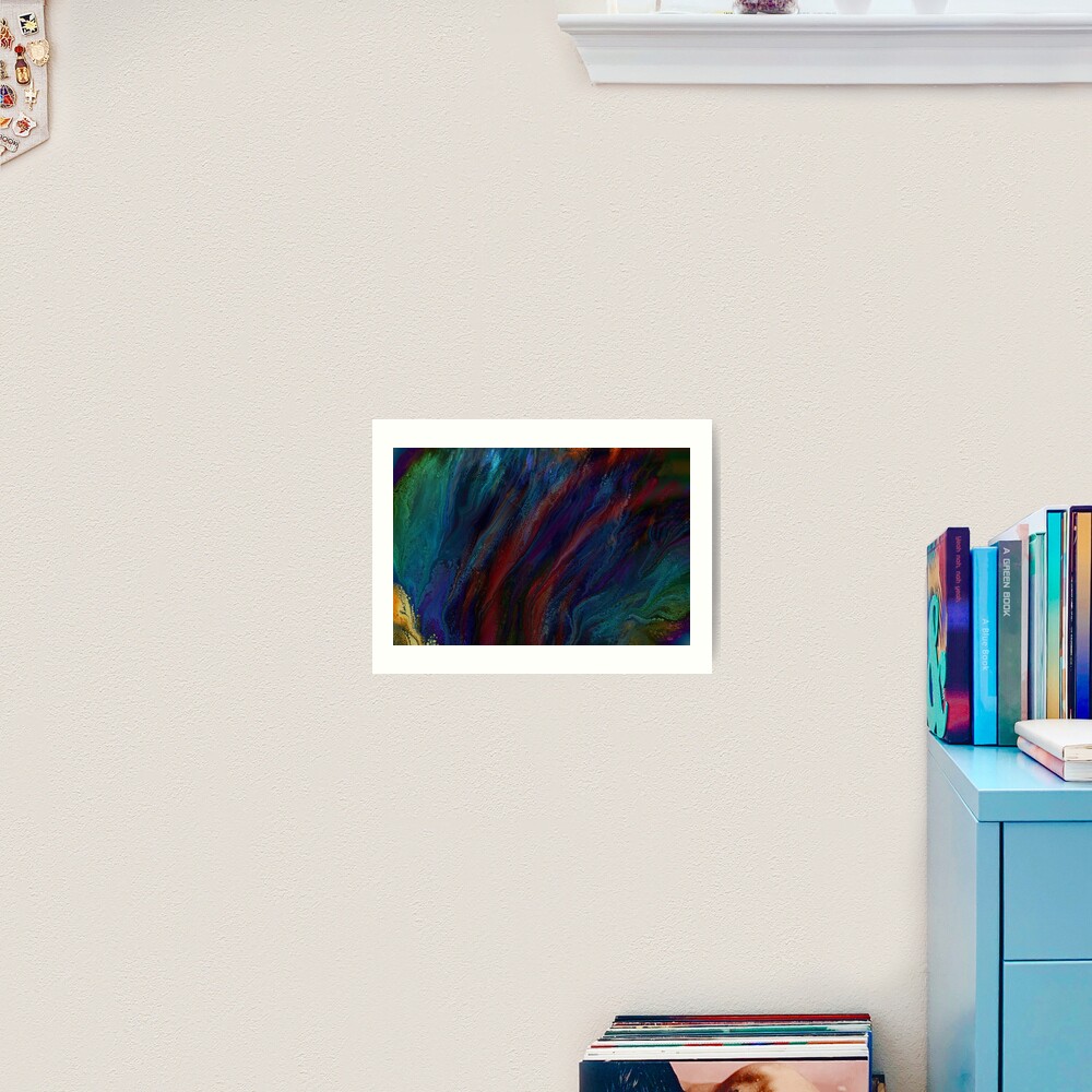 Aurora: rainbow Art Print