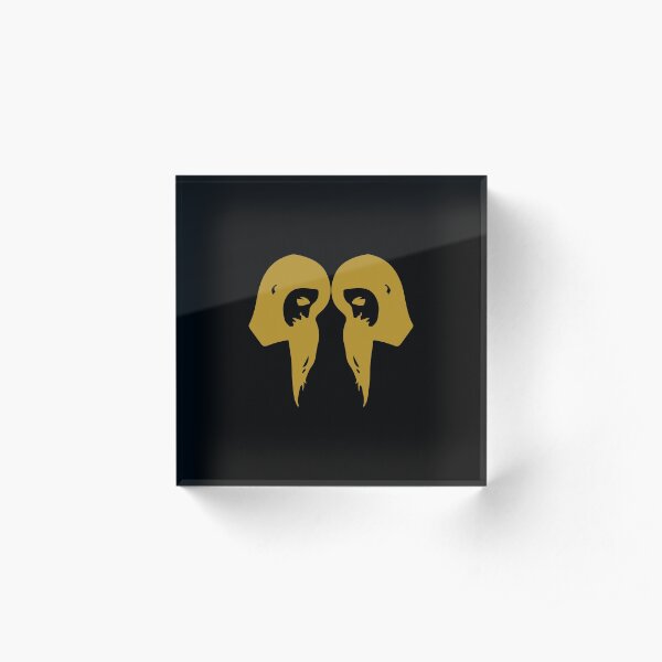 Gemini - Zodiac Symbols Acrylic Block