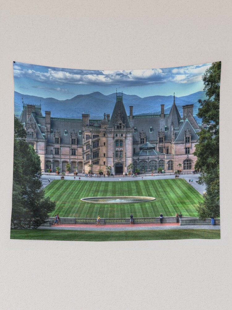 Grand Home - Biltmore Estate in Asheville NC Bath Towel