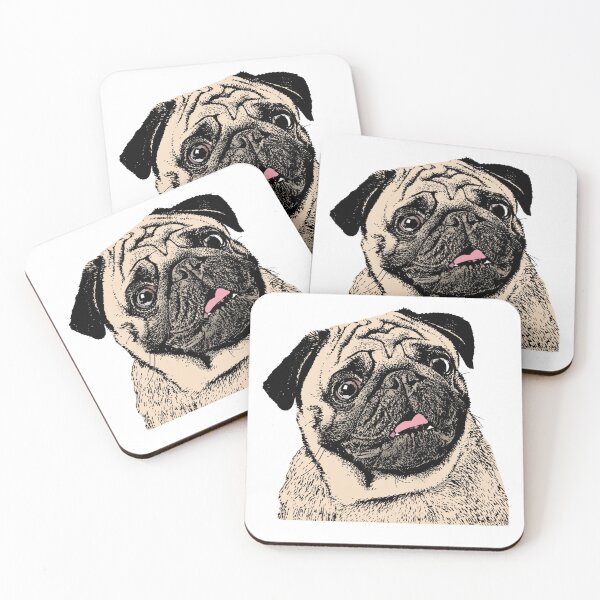 Item preview, Cute pug designed and sold by Smjjms.