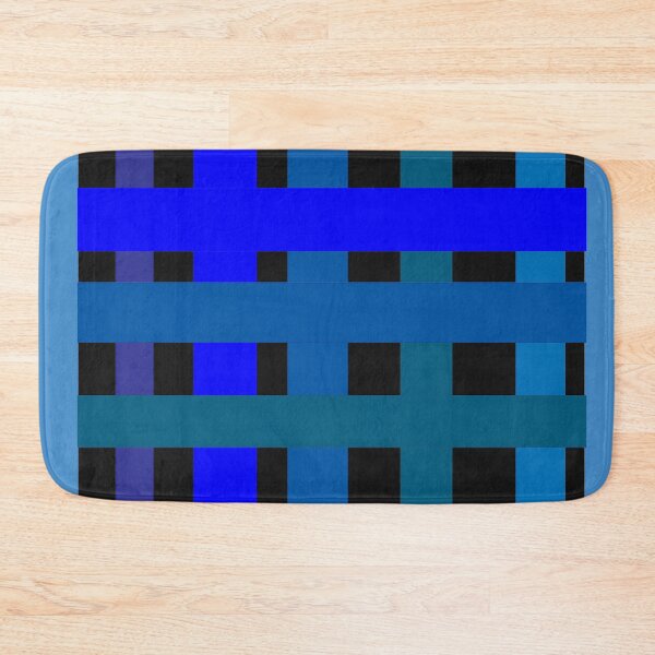 Item preview, blue and white stripe 3 designed and sold by The Poette.