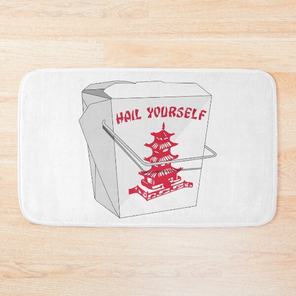 Item preview, HAIL YOURSELF - NYC Chinese Takeout Shirt designed and sold by countercolour.