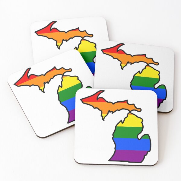 Item preview, Michigan Gay Pride Flag designed and sold by Jessimk.