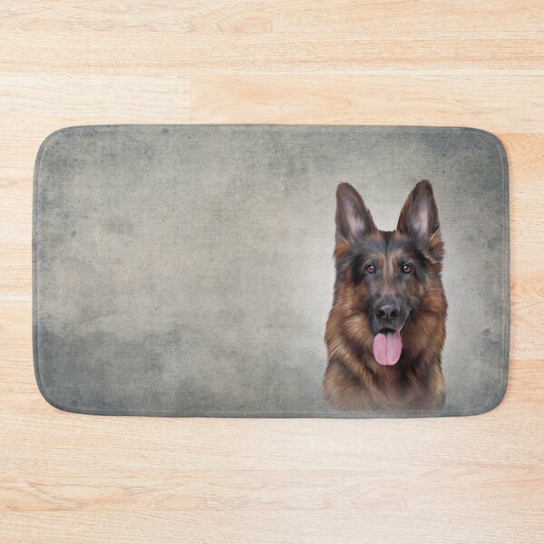 Item preview, German Shepherd dog. Drawing, illustration funny dog designed and sold by bonidog.