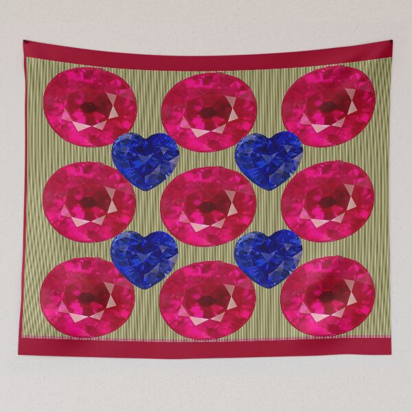 Item preview, gems and hearts designed and sold by The Poette.