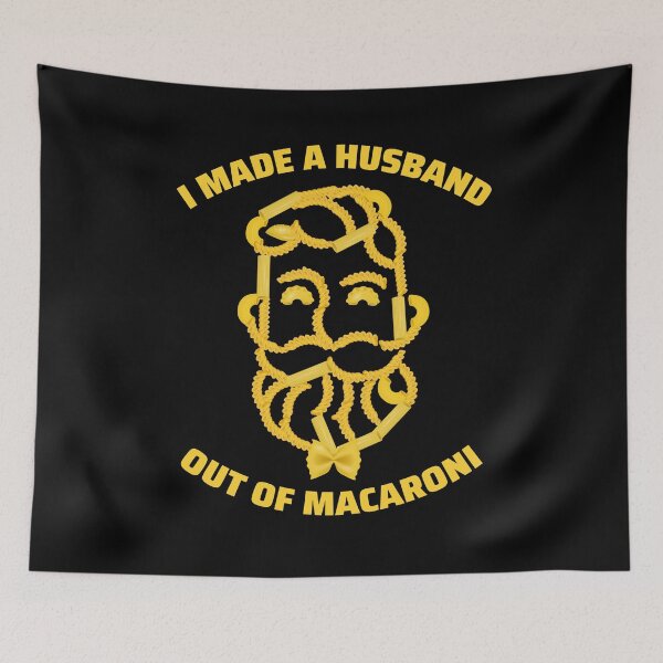 Item preview, Crazy Craft Lady Made A Husband Out Of Macaroni  designed and sold by Maria Garcia.