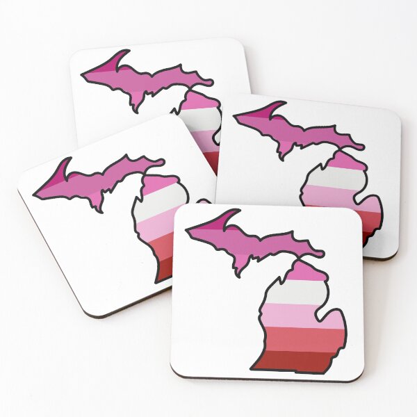 Item preview, Michigan Lesbian Pride Flag designed and sold by Jessimk.