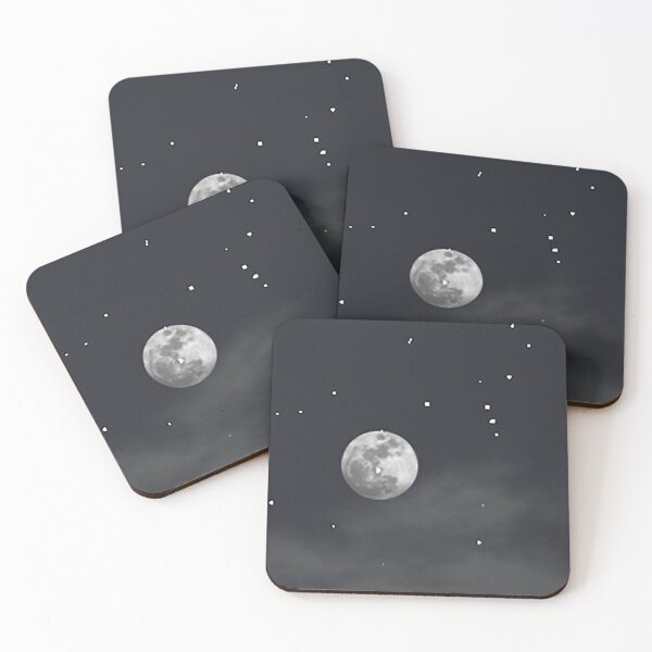 Item preview, Second Life night sky slightly cloudy designed and sold by The Poette.
