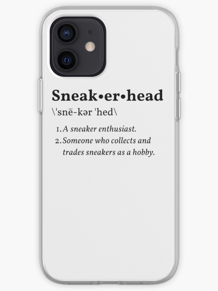 sneakerhead iphone case