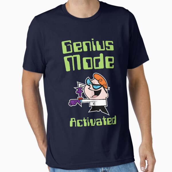 Item preview, Dexter's Laboratory - Genius Mode - green text designed and sold by Luhmdesign.