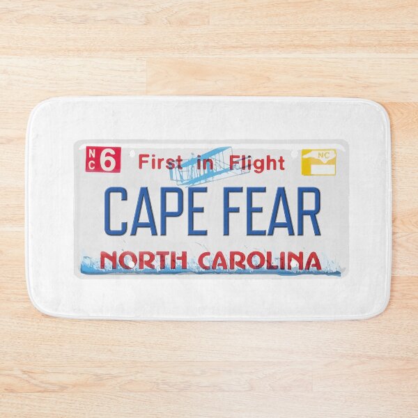 Item preview, Cape Fear License Plate designed and sold by keith-norris.