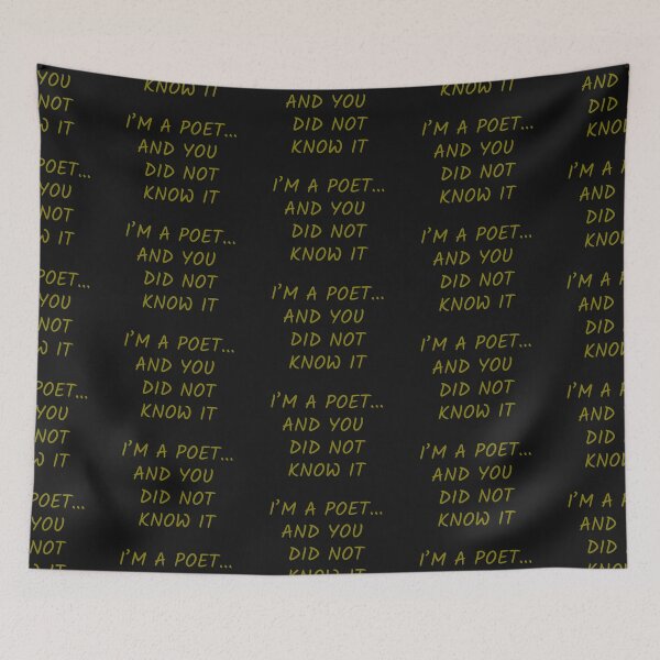 Item preview, I'm a poet... and you did not I know it designed and sold by The Poette.