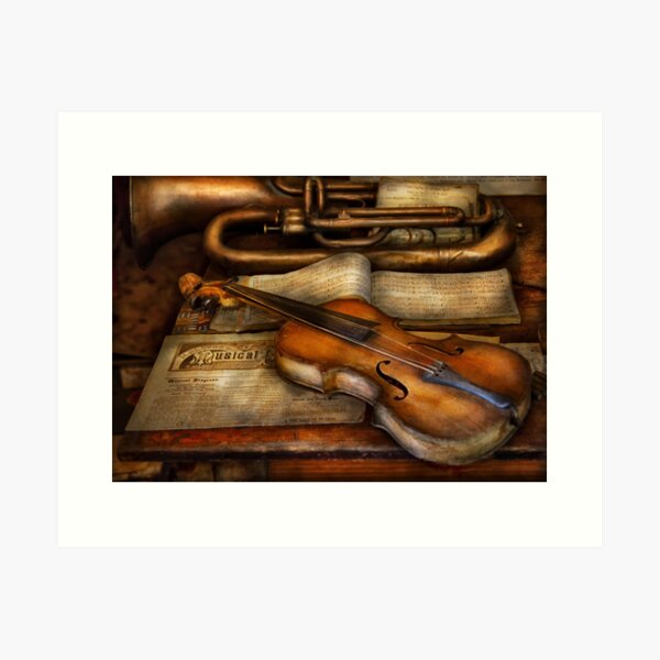 Item preview, Musician - Violin - Played it's last song  designed and sold by Mike Savad Photography.