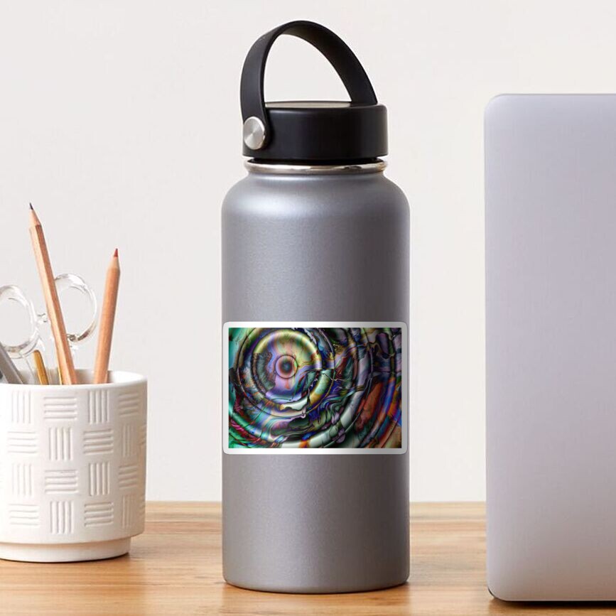Cosmic Waves Sticker