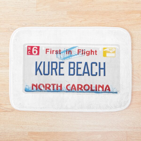 Item preview, Kure Beach, NC License Plate designed and sold by keith-norris.