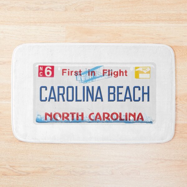 Item preview, Carolina Beach, NC License Plate designed and sold by keith-norris.