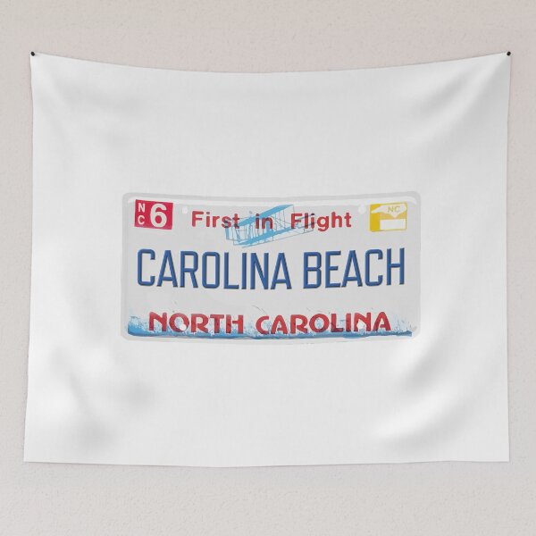 Item preview, Carolina Beach, NC License Plate designed and sold by keith-norris.
