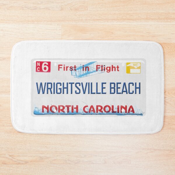 Item preview, Wrightsville Beach, NC License Plate designed and sold by keith-norris.