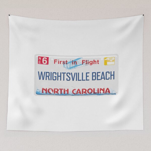 Item preview, Wrightsville Beach, NC License Plate designed and sold by keith-norris.