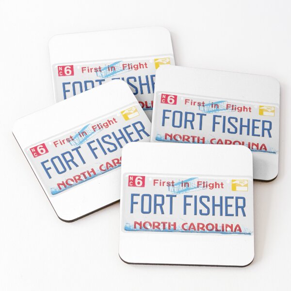 Item preview, Fort Fisher, NC License Plate designed and sold by keith-norris.