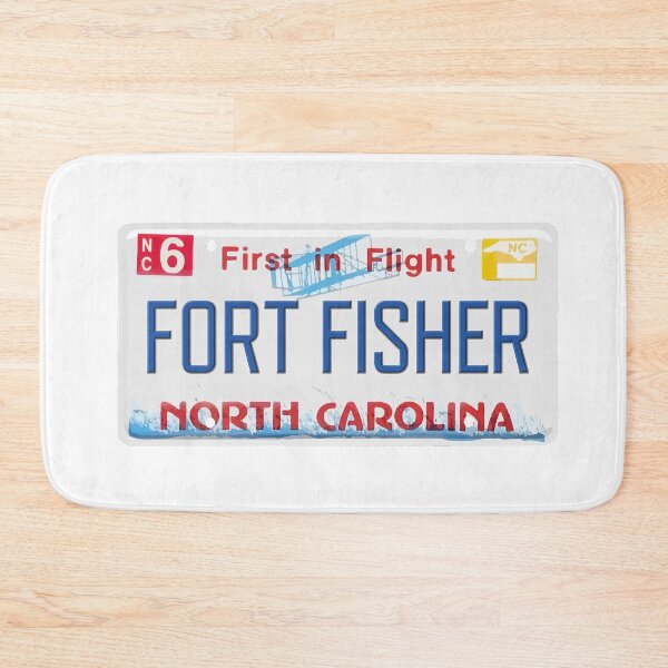 Item preview, Fort Fisher, NC License Plate designed and sold by keith-norris.