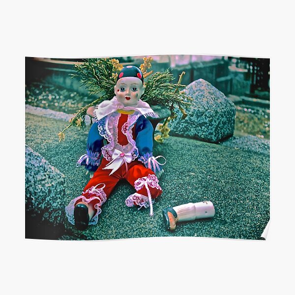 Sad Clown Loose Limbs Poster