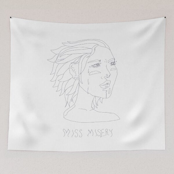 Item preview, MISS MISERY - elliott smith lyrics designed and sold by Risse Stevens.