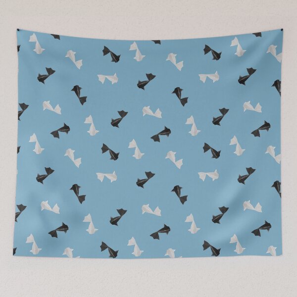 Item preview, Black and white origami fish pattern designed and sold by Destroyed-Pixel.