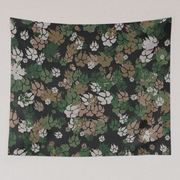 Item preview, Canine Camo WOODLAND designed and sold by GrandeDuc.