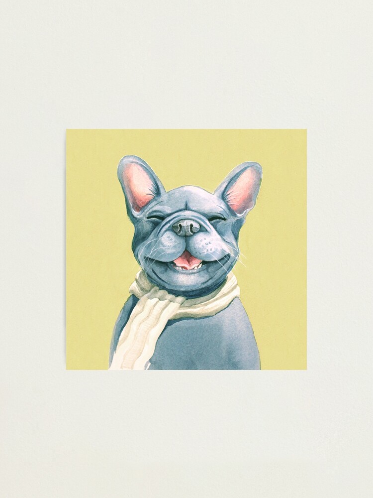 Alternate view of Blue Frenchy Photographic Print