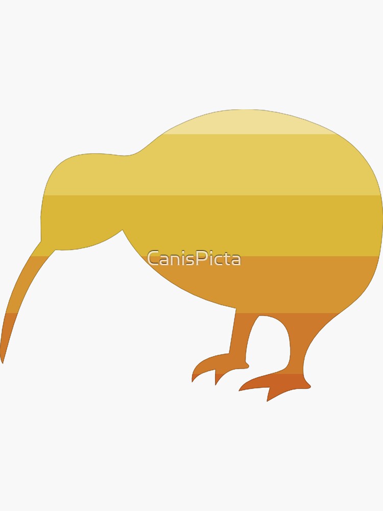 Kiwi in Navel Orange Ombre by CanisPicta
