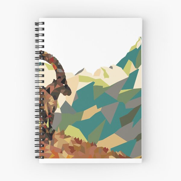 Artikelvorschau, Low Poly Steinbock entworfen und verkauft von Michele Brusini.