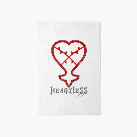 Vista previa del artículo con la obra «Kingdom Hearts Heartless», diseñado y vendido por ThoseKey.