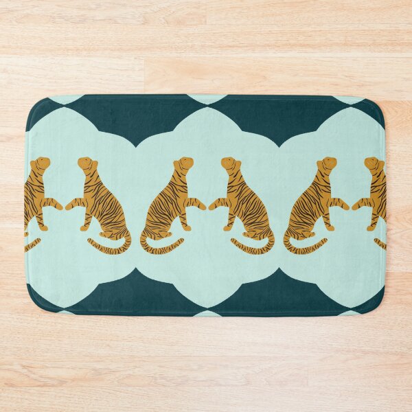 Item preview, Mirrored Tiger Illustration designed and sold by ellaseymourdesi.