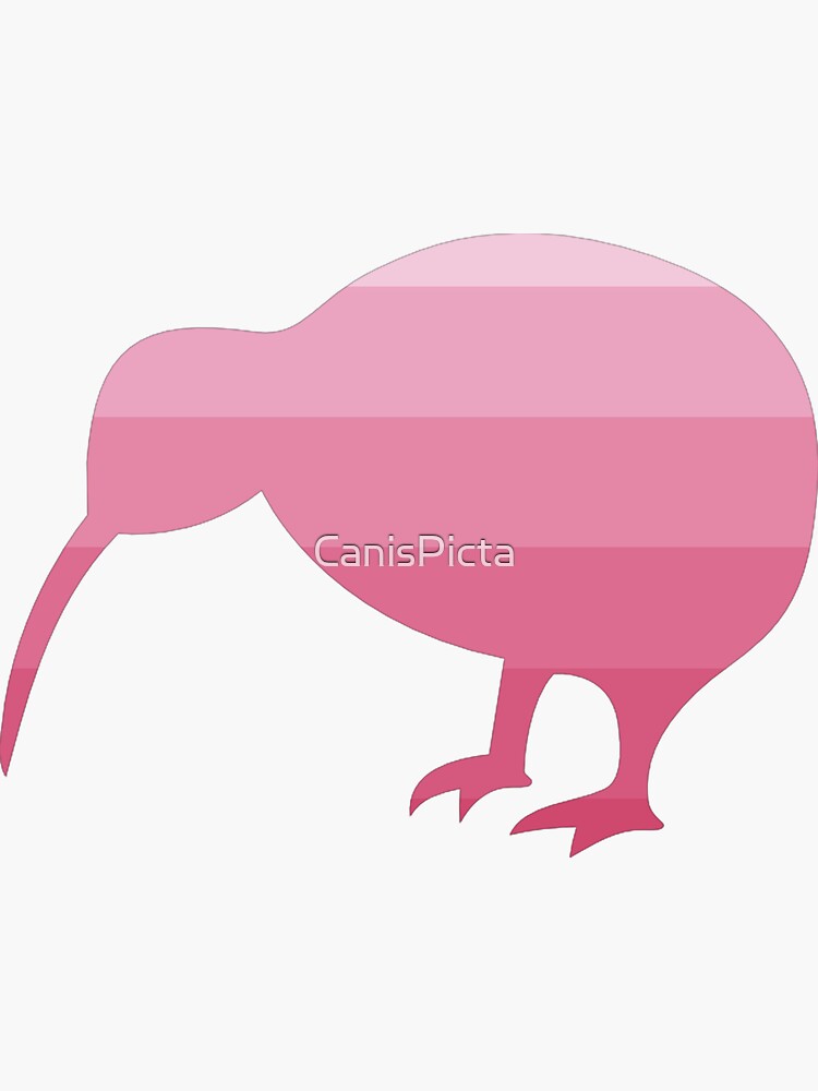 Kiwi in Bubblegum Ombre by CanisPicta