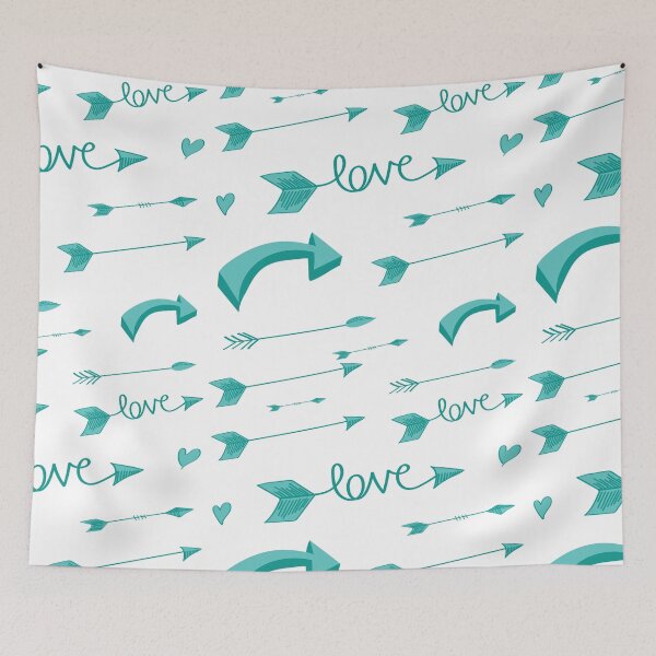 Item preview, Teal Arrows and Love Sticker Pack designed and sold by The-Goods.