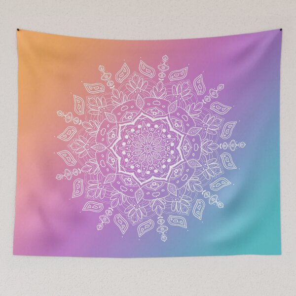 Item preview, Boho gradient mandala  designed and sold by bohoDecor.