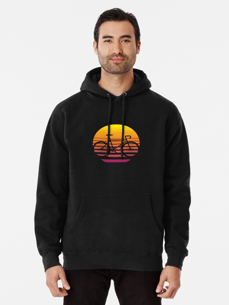 vaporwave sunset hoodie