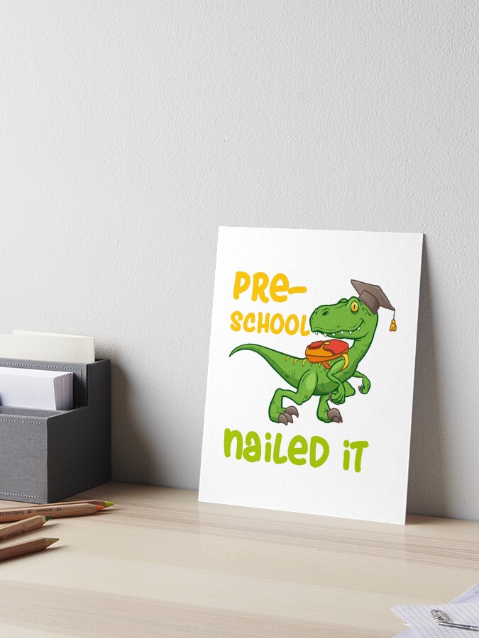 Kindergarten Nailed It Graduation Class Of 2019 Kids T Rex T-Shirt Kindergarten Nailed It Graduation Class Of 2019 Kids T Rex T-Shirt