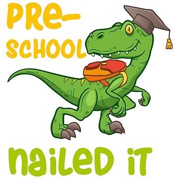 Kindergarten Nailed It Graduation Class Of 2019 Kids T Rex T-Shirt Kindergarten Nailed It Graduation Class Of 2019 Kids T Rex T-Shirt