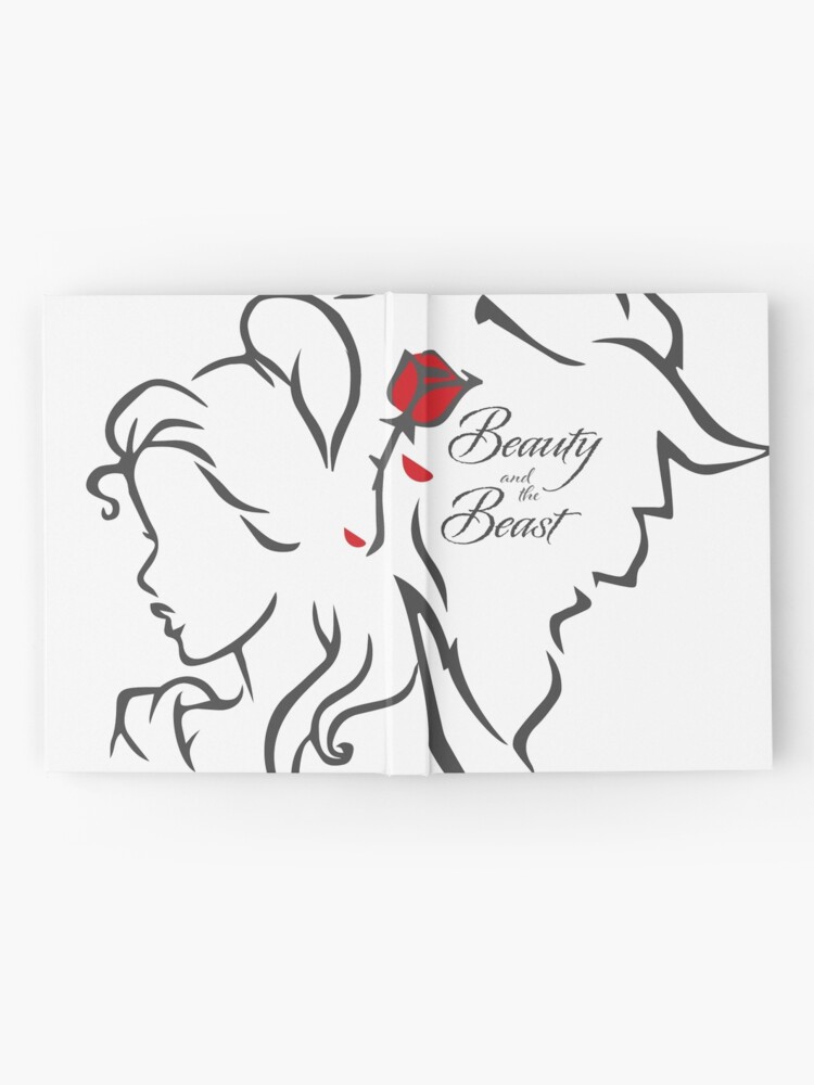 "Beauty and the Beast" Hardcover Journal by kathrynne Redbubble