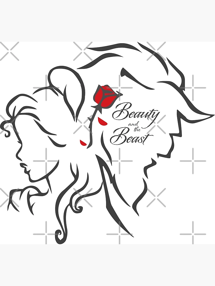 Beauty And The Beast Sketch by CuRiC on DeviantArt