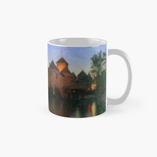 Item preview, Chillon Sunset Oil Painting designed and sold by DiFigianoPhoto.