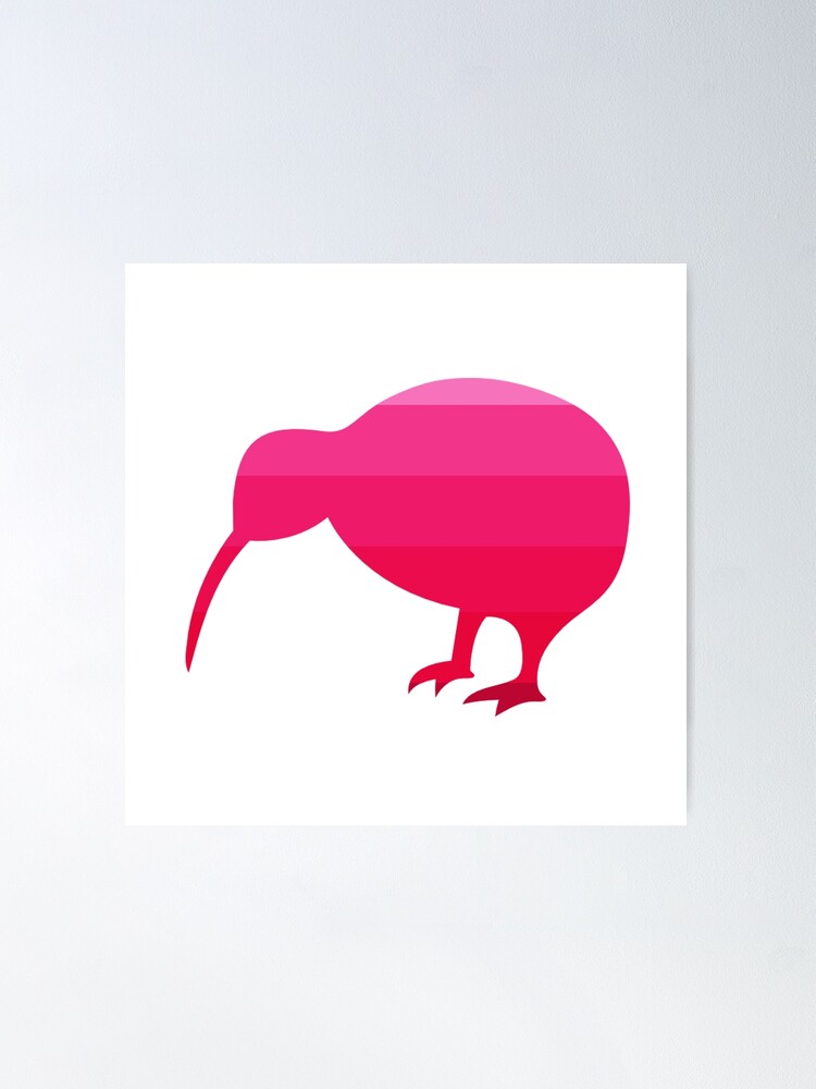 Alternate view of Kiwi in Kool-Aid Ombre Poster