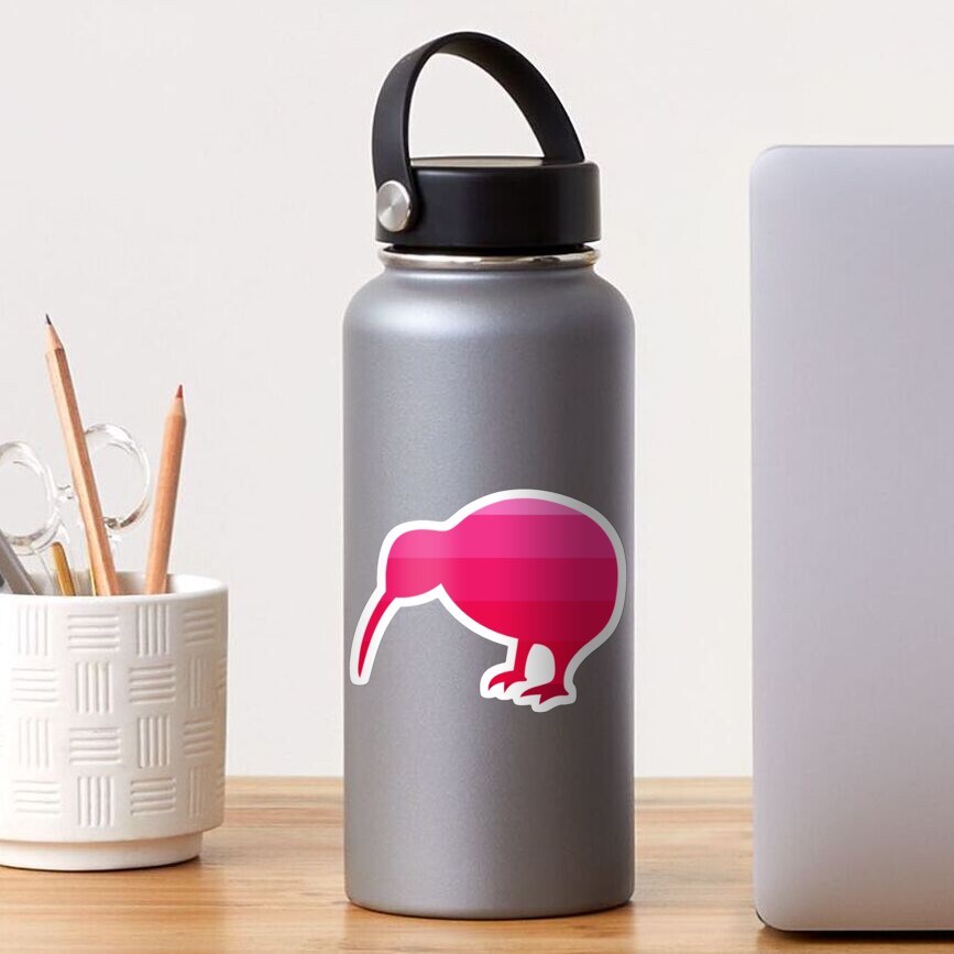 Kiwi in Kool-Aid Ombre Sticker