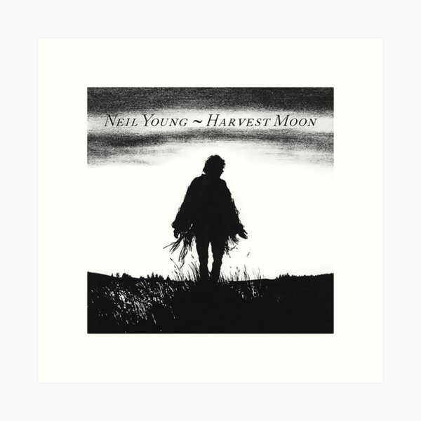 Neil Young - Ernte Mond Kunstdruck