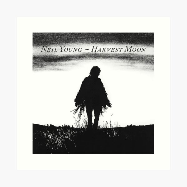 Neil Young - Harvest Moon Art Print