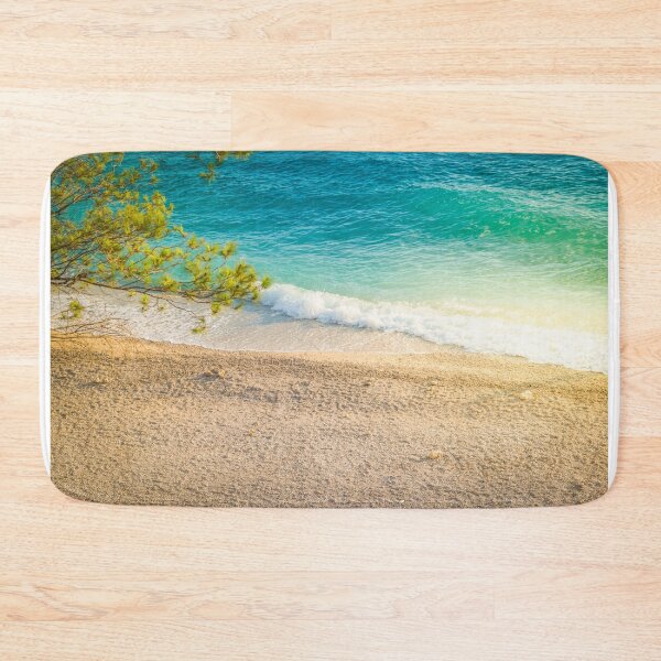 Item preview, Beach in croatian coast, blue sea. Aerial view designed and sold by anytka.